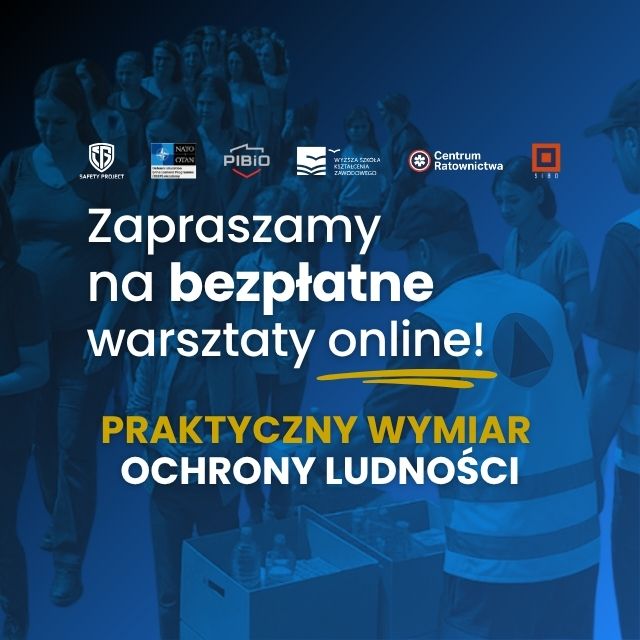 Bezpłatne warsztaty online dla ludności – Ochrona Ludności