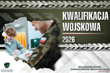 Obwieszczenie Wojewody Łódzkiego z dnia 5 stycznia 2026 r. w sprawie przeprowadzenia kwalifikacji wojskowej w 2026 roku